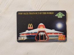 United Kingdom-(BTG-593)-Mc Donalds/Spaceship-(606)-(505G49851)(tirage-1.900)-cataloge-25.00£-mint - BT Emissions Générales