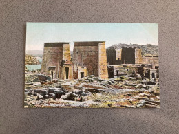 Vue Panoramique Medinet Habout Carte Postale Postcard - Autres & Non Classés