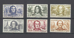 Yvert  1207 à 1212 - Célébrités Françaises  - Série De 6 Timbres Oblitérés - Used Stamps