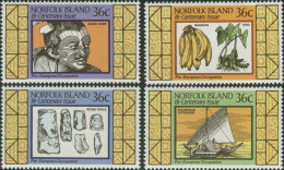 Norfolk Island 1986 SG401-404 Settlement 2nd Issue Set MNH - Ile Norfolk