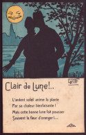 CPA " Clair De Lune"  L'ardent Soleil Anime La Plante ...Illustrateur Griff - Griff