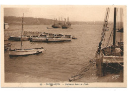 Plougastel Bateaux Dans Le Port - Plougastel-Daoulas