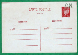 ENTIER POSTAL N° 515 - CP1 NEUF SANS CHARNIERE AVEC PERFORATIONS C. N. - 2 SCANS - Cartes Postales Types Et TSC (avant 1995)