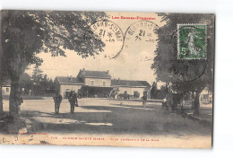 OLORON SAINTE MARIE - Cour Extérieure De La Gare - Très Bon état - Oloron Sainte Marie