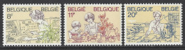 Belgique - 1983 - COB 2086 à 2088 ** (MNH) - Neufs