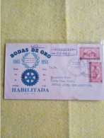 Panama.reg Cover To Argentina.rotary A142 Ovpt*2.illustr.day Of Issue E7 Reg Post Late Delivery Up To 30/45 Day . - Panama