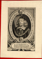 CLAUDIUS DE CHABOT  PORTRAIT 1648   DUC DE SAVOIE   -  GRAVURE ORIGINALE  VERS 1800  ? - Prenten & Gravure