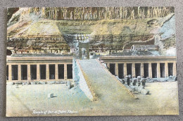 Temple Of Der-el Bahri Thebes Carte Postale Postcard - Andere & Zonder Classificatie