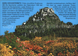 71963048 Burg Hochosterwitz  Burg Hochosterwitz - Autres & Non Classés