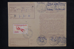 FRANCE - PA 500fr Magister Sur Carte D’abonnement Aux Timbres Poste De Rouen En 1955 - L 153079 - 1921-1960: Période Moderne