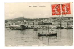 ALGERIE ALGER VUE GENERALE 1921 - Algiers