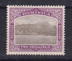 Dominica: 1907/08   Rouseau From The Sea    SG44     2/-      MH - Dominique (...-1978)