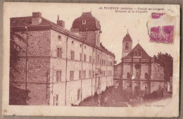 CPA 07 - TOURNON - Façade Du Lycée De Garçons Et La Citadelle TB PLAN Etablissement Scolaire - Tournon