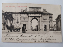 Milano, Porta Garibaldi, Tram, Mailand, 1907 - Milano
