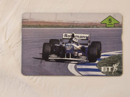 United Kingdom-(BTG-595)-F1 Williams/ Renault-Coulthard-(608)-(505K04626)(tirage-1.000)-cataloge-6.00£-mint - BT Algemene Uitgaven