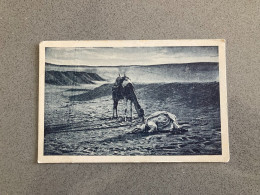 The Prayer On The Desert Carte Postale Postcard - Other & Unclassified