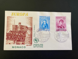 Enveloppe 1er Jour "EUROPA" 13/05/1975 - 1003/1004 - MONACO - Tableaux - FDC