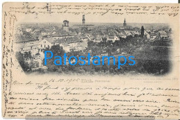 229751 GERMANY FÜRTH VIEW PANORAMA CIRCULATED TO URUGUAY POSTAL POSTCARD - Otros & Sin Clasificación