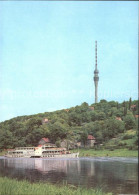 71962863 Wachwitz Mit Elbe MS Templin Und Fernmeldeturm Wachwitz - Dresden