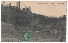 Les Ruines  De Chalucet Et Pont Sur La Briance - Autres & Non Classés