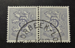 Belgie Belgique - 1951 - OPB/COB N° 849  (  2 Value )  -  -  Obl. Korbeek-Lo - 1958 - Usati