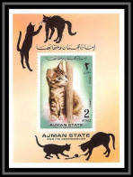 Ajman - 2651/ Bloc N° 400 Chats (chat Cat Cats)** MNH (va Avec La Serie 1762/1767) - Hauskatzen