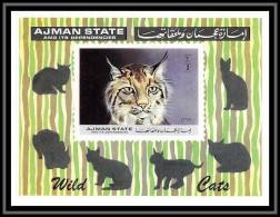 Ajman - 2650/ Bloc N° 360 Lynx Animaux Animals ** MNH - Adschman