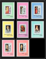 Ajman - 2654/ N° 637/644 Durer Peinture Tableaux Paintings Deluxe Miniature Sheets Blocs ** MNH German - Ajman