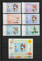 Ajman - 2622 N°570/575 A Bloc N° 195 A Jeux Olympiques Summer Olympic Games 1969 ** MNH Rome Tokyo Munich Gymanastics - Estate 1964: Tokio