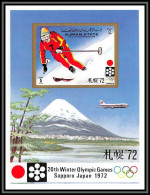 Ajman - 2618 Bloc BF N°335 Jeux Olympiques Olympic Games Sapporo 1972 ** MNH Ski SLALOM - Ajman