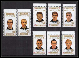 Ajman - 2619 N°1237/1244 A 1972/1974 German World Cup Players Olympic Games Football Soccer ** MNH Muller Beckenbauer - 1974 – Alemania Occidental