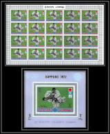 Ajman - 2616af N°766 A Tokyo 1964 Jeux Olympiques Olympic Games ** MNH Feuille + Deluxe Sheet Judo Isao Okano - Judo