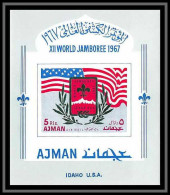Ajman - 2596/ Bloc N°15 Bx World Scout Jamboree 1967 Farragut State Park Usa Scouting ** MNH  - Unused Stamps