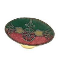 BOUTONNIERE / PIN'S VINTAGE FRANCE SECONDE GUERRE MONDIALE - SMCF - Service Militaire Des Chemins De Fer SNCF Train - Autres & Non Classés