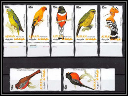 Ajman - 2549/ Perroquets Parrot (parrots) Bande Oiseaux (bird Birds Oiseau) Perroquets Parrot (parrots) ** MNH RR - Papageien