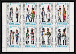 Ajman - 2526/ N° 684 A A/H Napoleon Napoleonic German Uniforms Allemagne ** MNH - Ajman