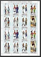 Ajman - 2524c/ N° 685/692 A Napoleon Napoleonic Uniforms France ** MNH Feuille Complete (sheet) - Adschman