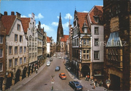 71962783 Muenster Westfalen Prinzipalmarkt Lambertikirche Muenster - Muenster