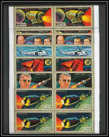 Ajman - 2690d/ N° 862/867A Bloc 4 Espace (space) Apollo 15** MNH  - Ajman