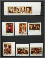 Ajman - 2666d/ N° 542/548 B 200th Birthday Of Napoléon ** MNH 1970 Non Dentelé Imperf - Napoleon