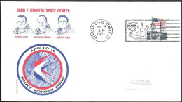 US Space Cover 1971. "Apollo 15" Launch KSC - USA