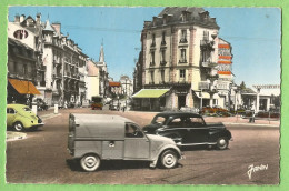 HA0038  CPSM    BELFORT  (Territoire)  Place Corbis Et Faubourg Des Ancêtres - Voiture CITROËN 2CV ....  +++++ - Belfort - Ville