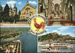 71962766 Arenberg Koblenz Roter Hahn Wallfahrtskirche Festung Ehrenbreitstein  A - Koblenz