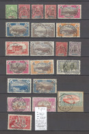 Martinique Et Guadeloupe  - 21 Piéces - Oblitérations Choisies De Différents Bureaux - Used Stamps