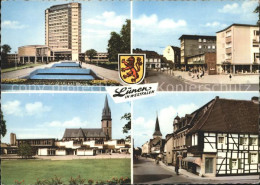 71962699 Luenen Hochhaus Kirche Strassenansicht Luenen - Lünen