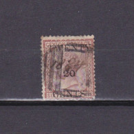 CEYLON 1882, SG# 143, 20c On 64c Red-brown, QV, Used - Ceylon (...-1947)