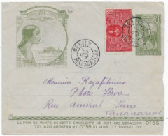 MADAGASCAR Dispersion D'une Collection D'oblitération Lettre Entier  Timbres Càd BEKILY 1937 Bon Bureau Et SUP - Covers & Documents