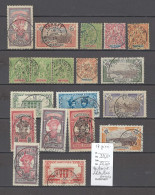 Martinique - 17 Piéces - Oblitérations Choisies De Différents Bureaux - Used Stamps