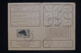 FRANCE - Pétain GF 50fr Sur Carte D'abonnement Aux Timbres Poste De Gisors En 1943  - L 153089 - 1921-1960: Modern Tijdperk