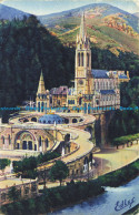 R656310 Lourdes. La Basilique Et Le Gave. P. Doucet - World